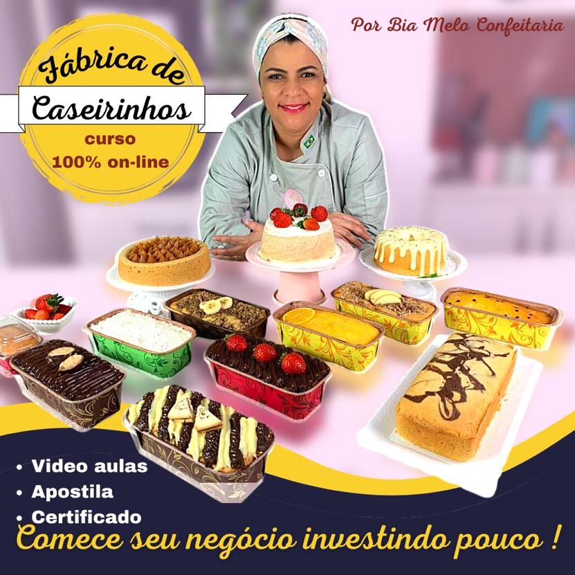 Curso Fabrica de bolos caseiros